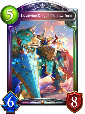 Lævateinn Dragon, Defense Form