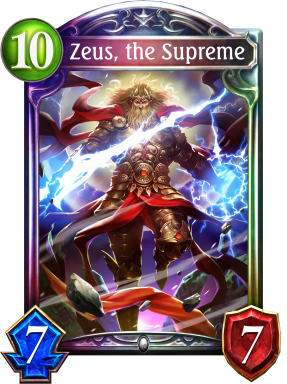 Zeus, the Supreme