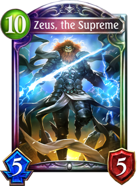 Zeus, the Supreme