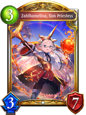 Zahlhamelina, Sun Priestess