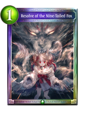 Resolve of the Nine-Tailed Fox