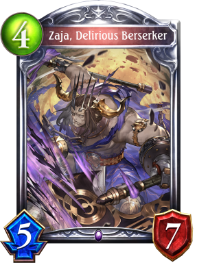 Zaja, Delirious Berserker