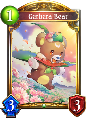 Gerbera Bear