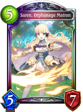 Saren, Orphanage Matron