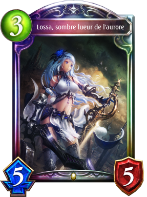 Lossa, sombre lueur de l'aurore