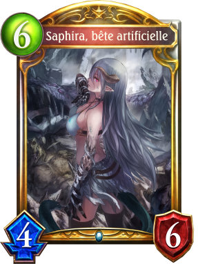 Saphira, bête artificielle
