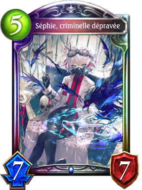 Séphie, criminelle dépravée