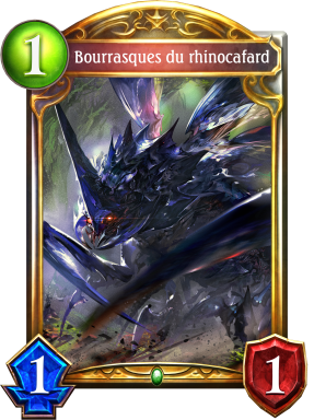 Bourrasques du rhinocafard