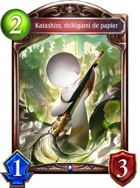 Katashiro, shikigami de papier