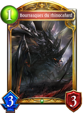 Bourrasques du rhinocafard