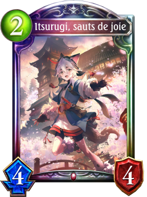 Itsurugi, sauts de joie