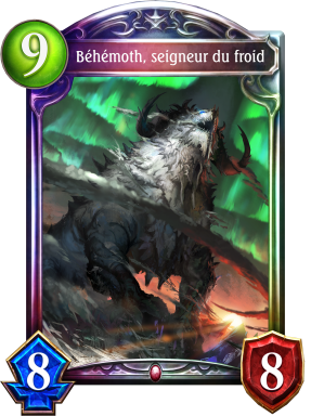 Béhémoth, seigneur du froid