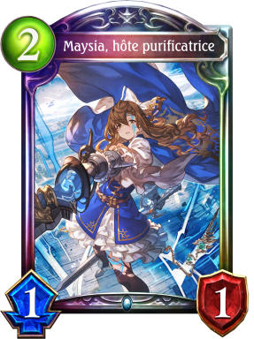 Maysia, hôte purificatrice