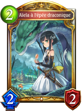 Aïela à l'épée draconique
