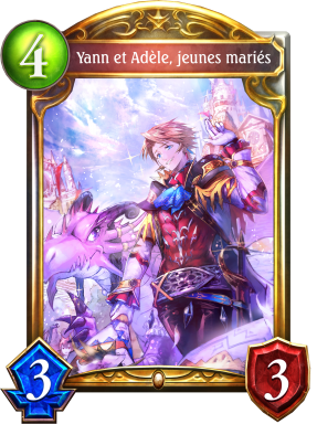 Yann et Adèle, jeunes mariés