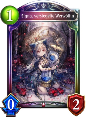 Signa, versiegelte Werwölfin
