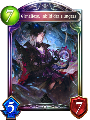 Girneliese, Inbild des Hungers