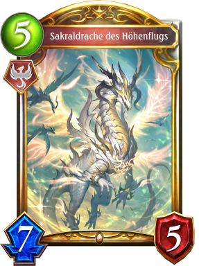 Sakraldrache des Höhenflugs