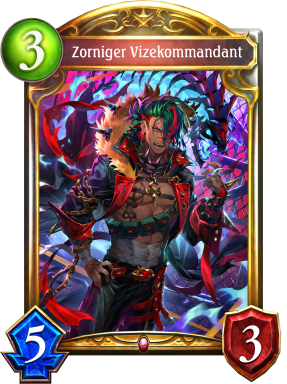 Zorniger Vizekommandant