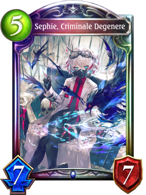 Sephie, Criminale Degenere