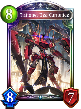 Tisifone, Dea Carnefice