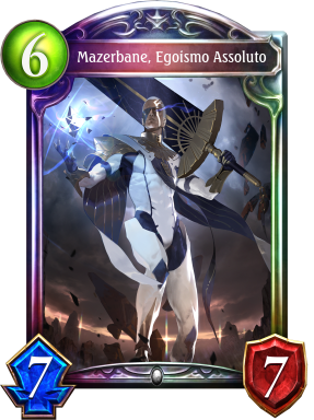 Mazerbane, Egoismo Assoluto