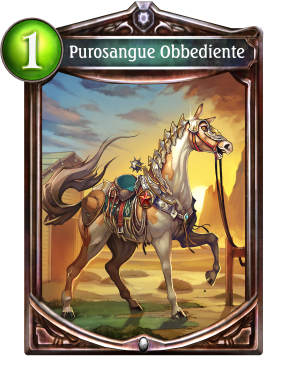 Purosangue Obbediente