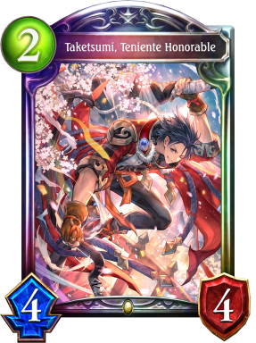 Taketsumi, Teniente Honorable