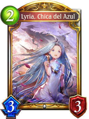 Lyria, Chica del Azul