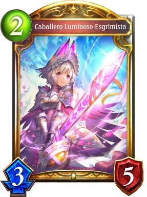 Caballero Luminoso Esgrimista