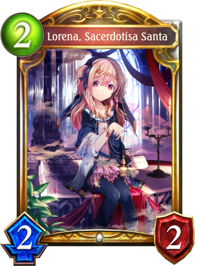 Lorena, Sacerdotisa Santa