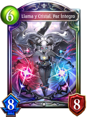Llama y Cristal, Par Íntegro