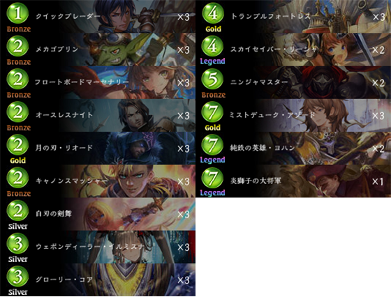 シャドバ シャドウバース Prebuilt Decks | Cards | Shadowverse【シャドウバース